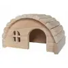 Trixie Wooden House - Manzárdtetős faház egerek és hörcsögök részére (19x11x13cm)