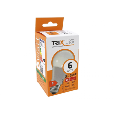 TRIXLINE LED izzó gömb 6W-A60-E27-2700K - MELEG fehér izzó