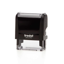 TRODAT Bélyegző, TRODAT &quot;Printy 4912&quot;, fekete ház, fekete párnával bélyegző