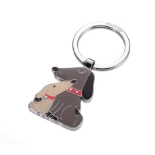 Troika KR18-05/BR kulcstartó "Dog & Doggy"  (TROKR1805BR) (TROKR1805BR) kulcstartó