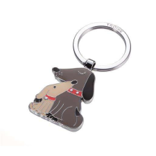 Troika KR18-05/BR kulcstartó "Dog & Doggy" (TROKR1805BR) kulcstartó