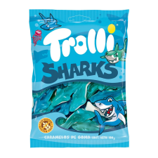 Trolli gluténmentes Cápa gumicukor 100 g csokoládé és édesség