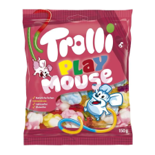  Trolli Play Mause gyümölcsízű habcukor 150g csokoládé és édesség