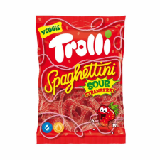  Trolli spagetti gumicukor eper - 100g csokoládé és édesség