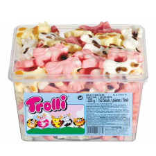  Trolli tehén gumicukor tégelyben (150x8,8g) - 1320g csokoládé és édesség