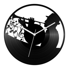  Trombitaszó bakelit óra falióra