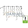 Tronix 007-053 PS230 Jégcsap fényfüggöny, 2x0,8m, fekete vezetékkel, 3000K, WW &amp; TW WW