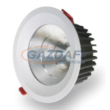 Tronix 136-072 LED mélysugárzó COB 30 Watt 3000K fix alumínium fehér 3015lm világítás