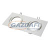 Tronix 148-035 Spot lámpatest 2-es süllyesztett szögletes üres állítható 355x180mm IP20 fehér AR111