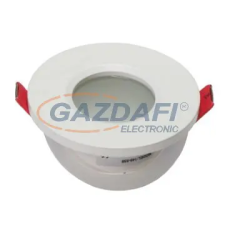 Tronix 148-558 Spot lámpatest süllyesztett kerek üres fix d=84mm IP65 fehér világítás