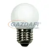 Tronix 165-031 SMD LED fényforrás, E27, 1W, 6000K, IP44, törésmentes PVC búra