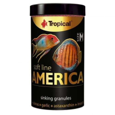 Tropical America M 100ml/60g haleledel a húsevő amerikai halak számára haleledel