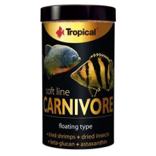 Tropical Carnivore 250ml/80g teljesértékű eledel nagyméretű húsevő halaknak haleledel