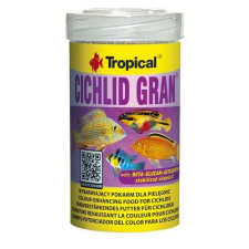 Tropical Cichlid Gran 100ml/55g haltáp sügéreknek béta-glükánnal haleledel