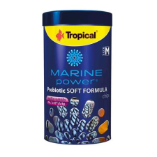 Tropical Marine Power Probiotic Soft Formula Size M - 250ml/130g süllyedő granulátum táp mindenevő tengeri halak számára Bacillus subtilis probiotikummal haleledel