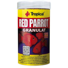 TROPICAL Red Parrot Granulat 1000ml/400g színerősítő eledel papagájsügérek számára haleledel