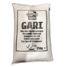 Tropical Sun Wanis Cassava dara GARI 25kg lédig reform élelmiszer