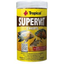 Tropical Supervit Chips 100ml/52g haltáp akváriumi halaknak haleledel