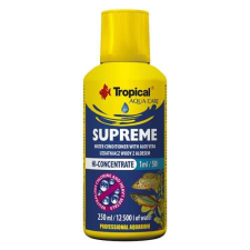 Tropical Supreme 250ml vízápoló készítmény aloe verával 12.500l vízre akvárium vegyszer