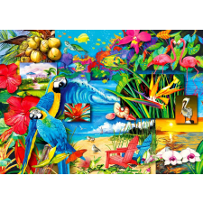 Tropikus Kincsek 1000 Darabos Puzzle puzzle, kirakós
