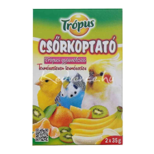 ,TRÓPUS, Trópus Csőrkoptató Trópusi Gyümölcsös 2x35g vitamin madaraknak