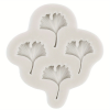  Trópusi Ginkgo és Pálmalevél Szilikon Öntőforma
