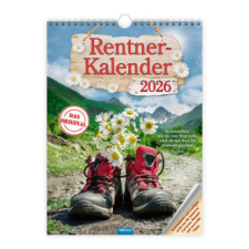  Trötsch Classickalender Rentnerkalender 2026 naptár, kalendárium