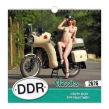  Trötsch Erotikkalender DDR Classics 2026 schärfer als die VOPO erlaubt (hätte) naptár, kalendárium
