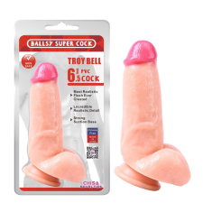 Troy Bell 6.5" Dildo műpénisz, dildó