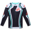 TROY LEE DESIGNS GP Pro Gyerek Mez - Roller Black/Teal TROY LEE DESIGNS Bicikli alkatrészek Kerékpáros ruházat Kerékpáros mezek