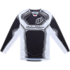 TROY LEE DESIGNS GP Pro Jersey - Streamline Black/White mez TROY LEE DESIGNS  Bicikli alkatrészek Kerékpáros ruházat Kerékpáros mezek