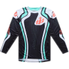 TROY LEE DESIGNS GP Pro mez - Roller Fekete/Türkiz TROY LEE DESIGNS  Bicikli alkatrészek Kerékpáros ruházat Kerékpáros mezek