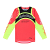 TROY LEE DESIGNS GP Pro Swerve mez - infra piros/sárga TROY LEE DESIGNS Bicikli alkatrészek Kerékpáros ruházat Kerékpáros mezek