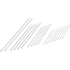 TRU COMPONENTS Kábelkötegelő készlet, natúr, 200 db, Tru Components (1571248) villanyszerelés