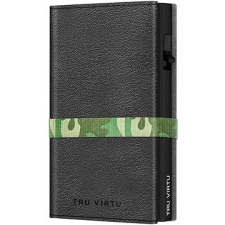 Tru Virtu Click & Slide Strap Cross Pénztárca Nappa Black Camouflage/Black pénztárca
