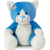 Trudi The friend of the blue nose Kék Cica plüss figura 10 cm (5059105216729)