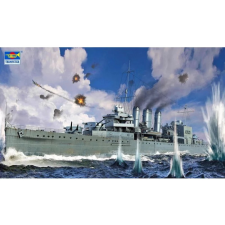TRUMPETER 1/700 HMS Cornwall katonai hajó modell makett
