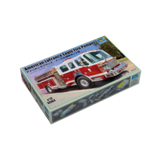 TRUMPETER Amerikai LaFrance Eagle Tűzoltó autó műanyag makett 1:72 (07445) autópálya és játékautó