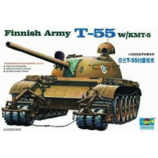  Trumpeter Finnish Army T-55 W/KMT-5 1:35 (00341) makett