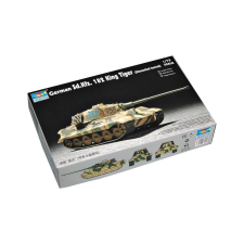 TRUMPETER German King Tiger Német harckocsi műanyag modell (1:72) autópálya és játékautó