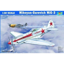 Trumpeter Mikojan-Gurevics MiG-3 műanyag modell repülőgép készlet makett