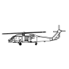  Trumpeter SH-60B Seahawk 1:200 (04212)