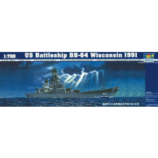  Trumpeter US Battleship BB-64 Wisconsin 1991 1:700 (05706) makett