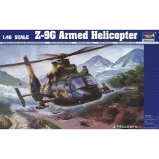  Trumpeter Z-9 G Bewaffneter Helicopter 1:48 (02802) makett