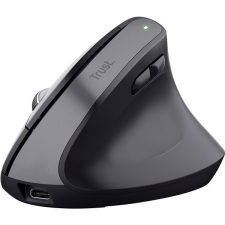 Trust BAYO+ Eco Ergonomic Wireless Mouse Black (25146) egér