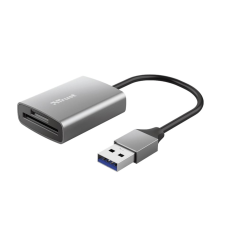 Trust Dalyx USB 3.2 kártyaolvasó ezüst (24135) (t24135) kártyaolvasó