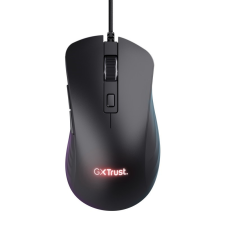 Trust GXT924 YBAR+ Vezetékes Gaming Egér - Fekete (24890) egér