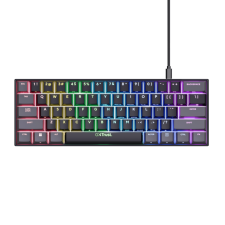 Trust GXT 867 Acira billentyűzet USB QWERTY Amerikai angol Fekete (24882) billentyűzet