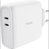 Trust MAXO 65W 2P USB-C CHARGER fehér töltőfej (25381)