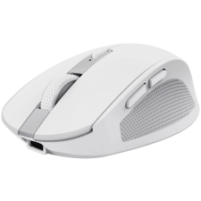 Trust OZAA vezeték nélküli újratölthető optikai egér, fehér (24933) egér